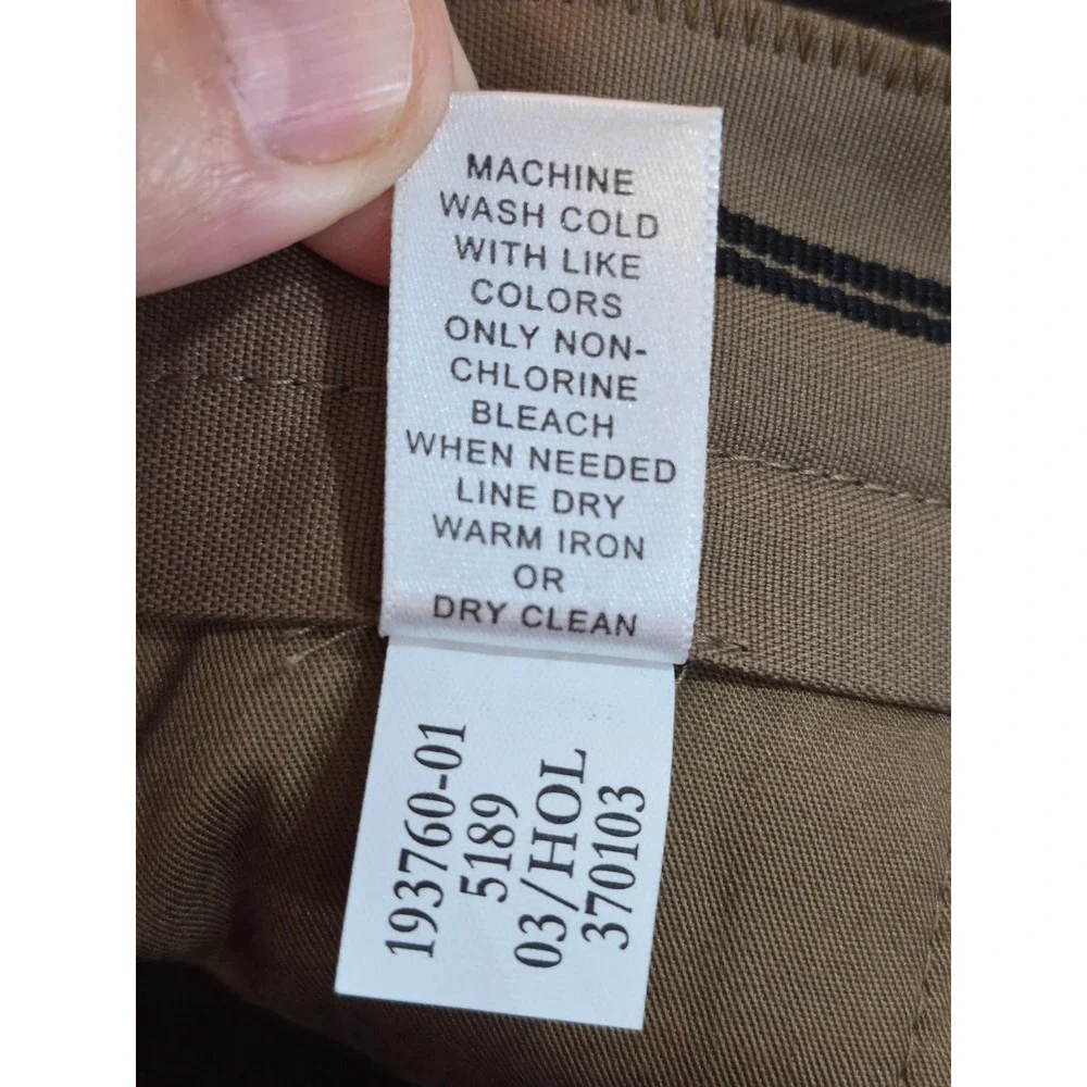 Banana Republic Dawson Mens Chinos Pants 36x31 Dark Brown Cotton Straight Leg